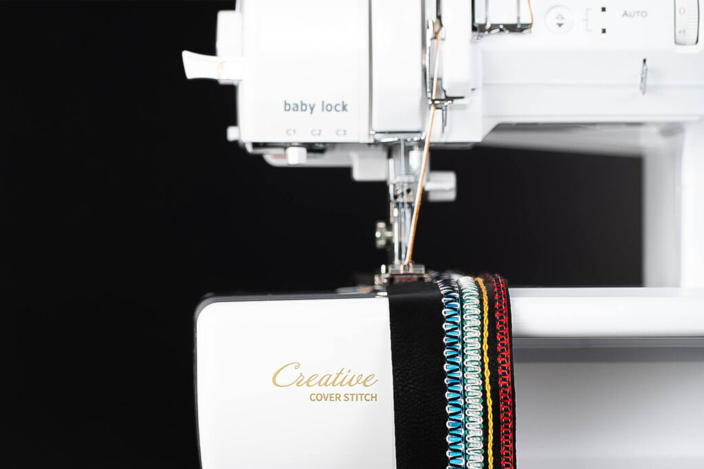 baby lock Primo - Deckstich-Nähmaschine mit besonderem kreativen Potential