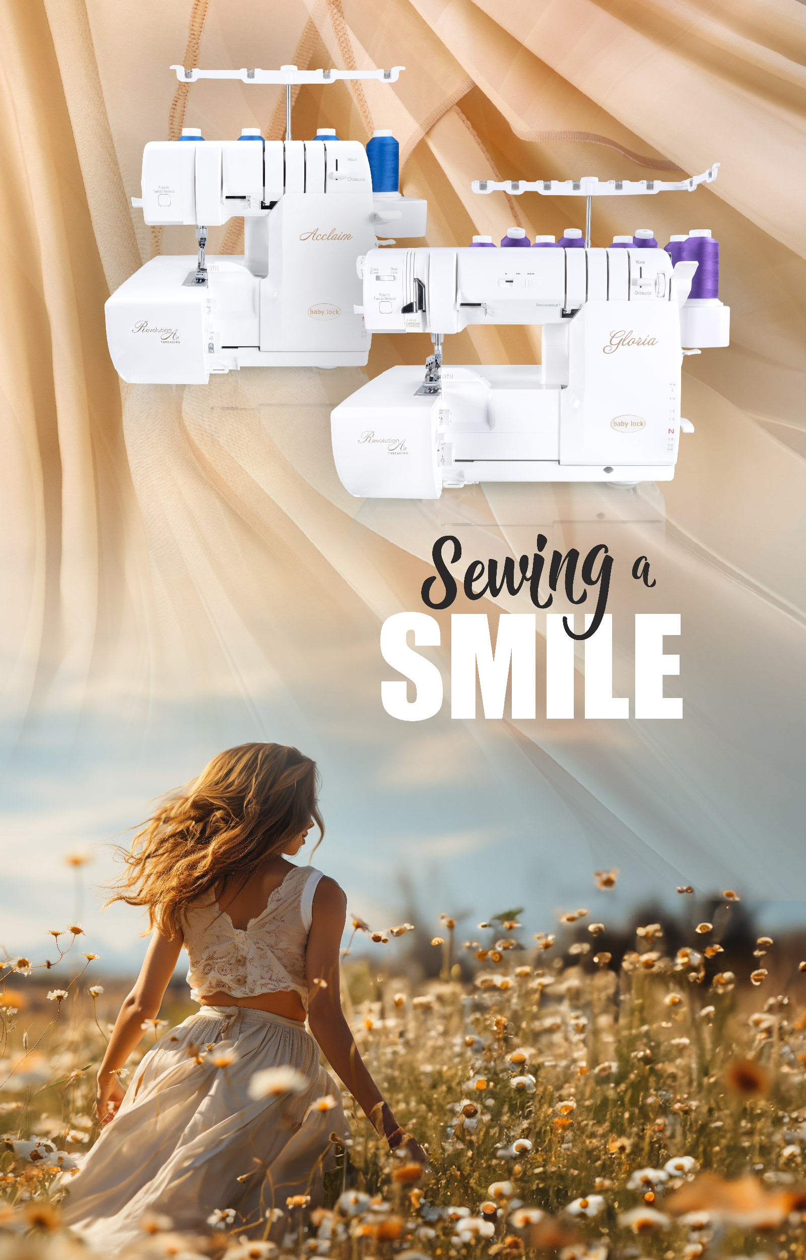 sewing a smile