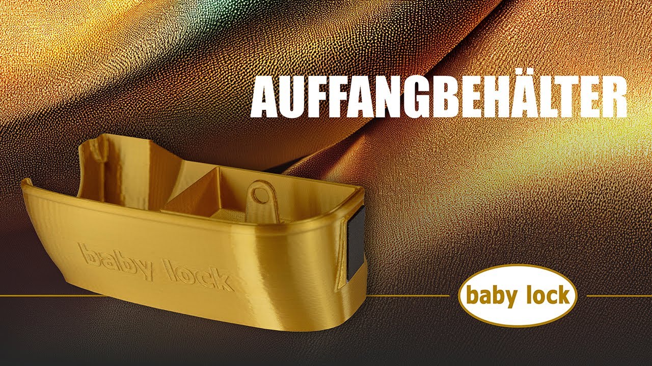 baby lock Nähtutorials - Video - neuer Auffangbehälter