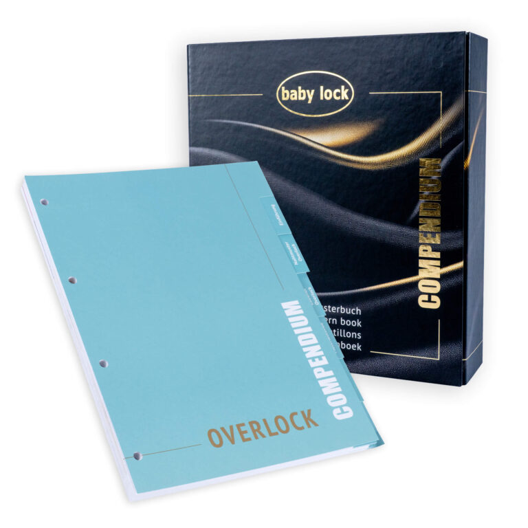 baby lock Compendium Overlock Update 2. Auflage, baby lock Maschinen Acclaim, enlighten, enspire, Victory, 6 Kapitel in einen Ordner, BL-6000-06