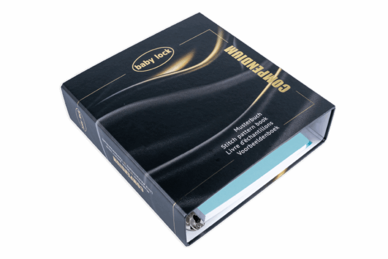 baby lock Compendium Overlock Update 2. Auflage, baby lock Maschinen Acclaim, enlighten, enspire, Victory, 6 Kapitel in einen Ordner, BL-6000-06