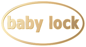 baby lock logo in gold